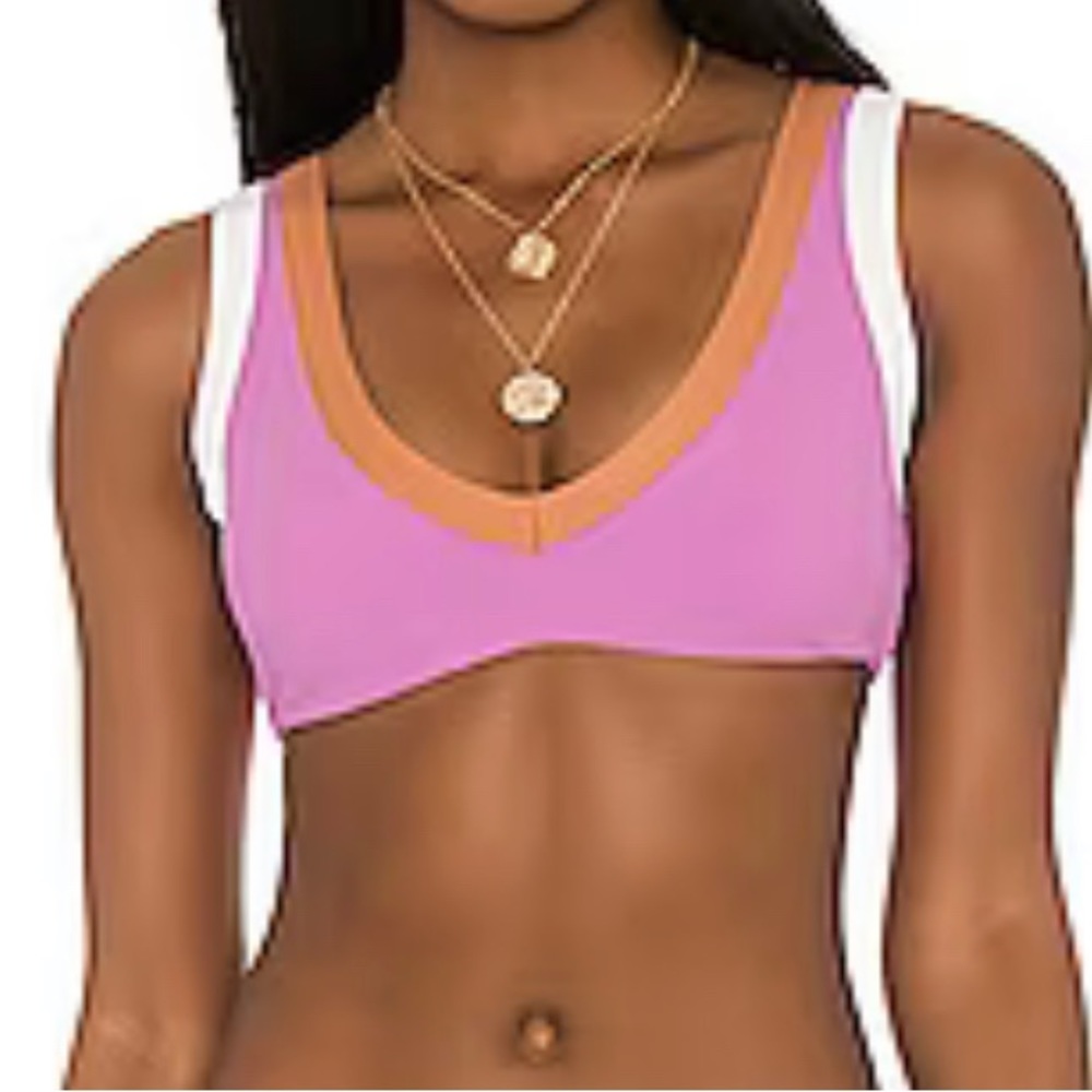 NWT L*Space Lala Top Size XL. Color(s) Rosebud, Creme & Putty